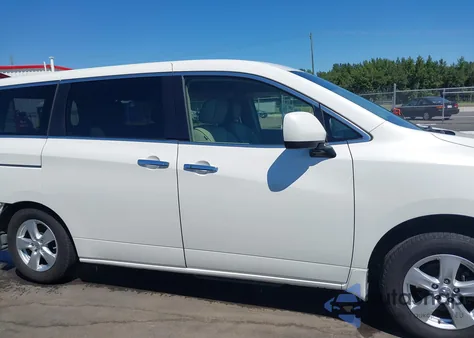 2015 Nissan Quest Sv из США, поврежденный, VIN JN8AE2KP4F9127399